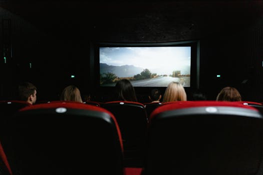 theater audience enjoying a personalized experience