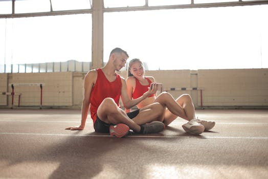 a fit person enjoying a workout